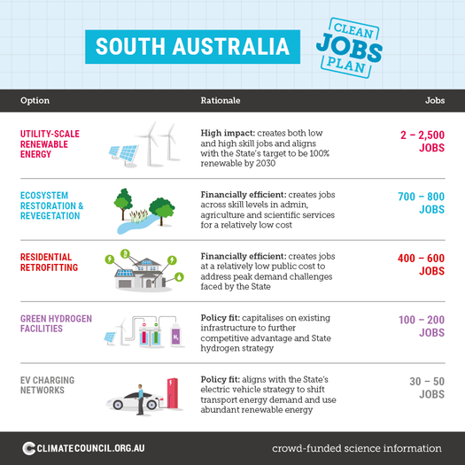 image of Back the Clean Jobs Plan SA