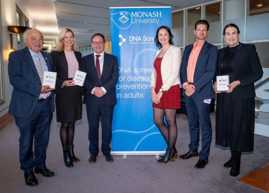 Dr Mike Freelander MP, Rebecca White MP, Dr Daniel Mulino MP, Dr Jane Tiller, Professor Paul Lacaze, Senator Deb O'Neill