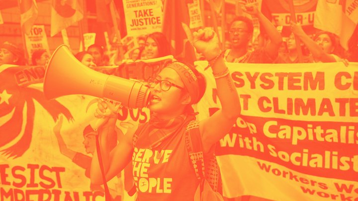 Protestors for Climate justice