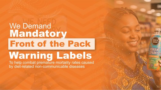 image of We Need Mandatory Front of the Pack Warning Labels!