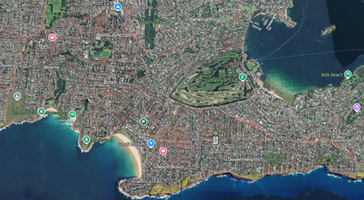 Waverley LGA Map