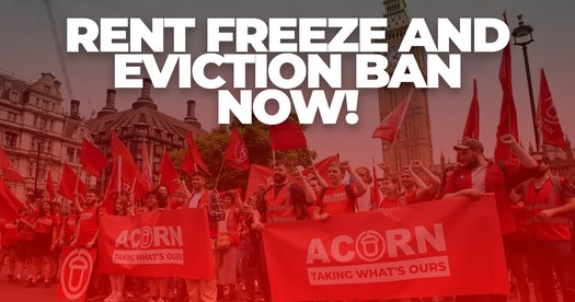 image of Rent freeze & eviction ban now!