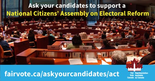 image of Ask your candidate to commit to action on electoral reform!